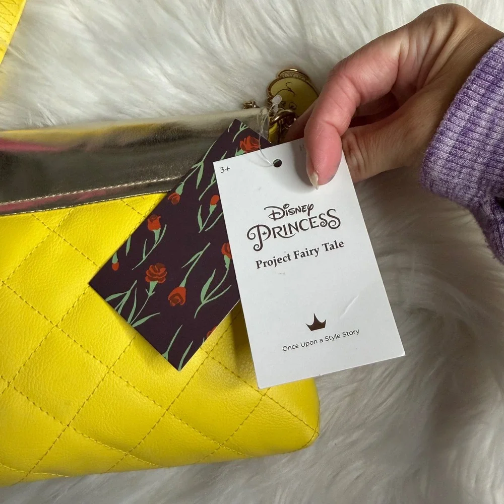 NWT - Disney Target - Project Fairytale  Beauty and the Beast Crossbody Purse